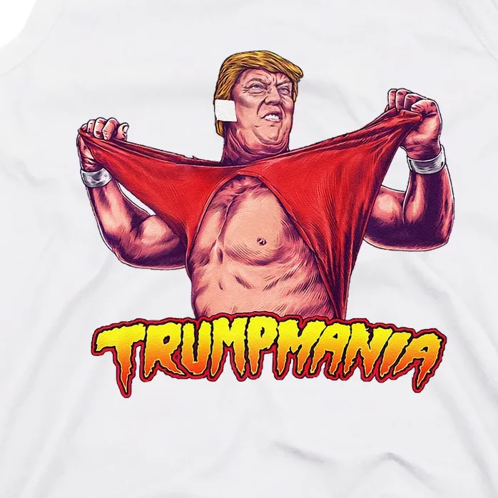 Funny Trumpmania Wrestling Meme 2024 Premium Tank Top