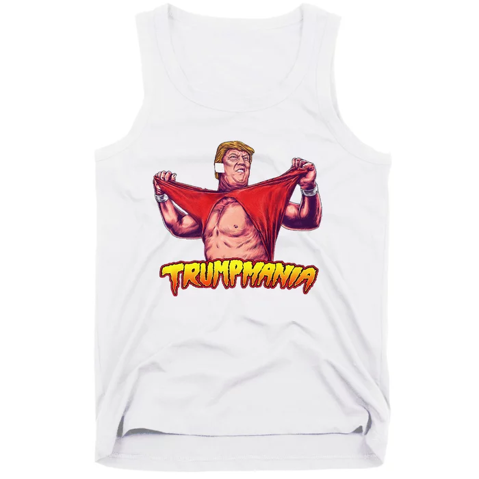 Funny Trumpmania Wrestling Meme 2024 Premium Tank Top