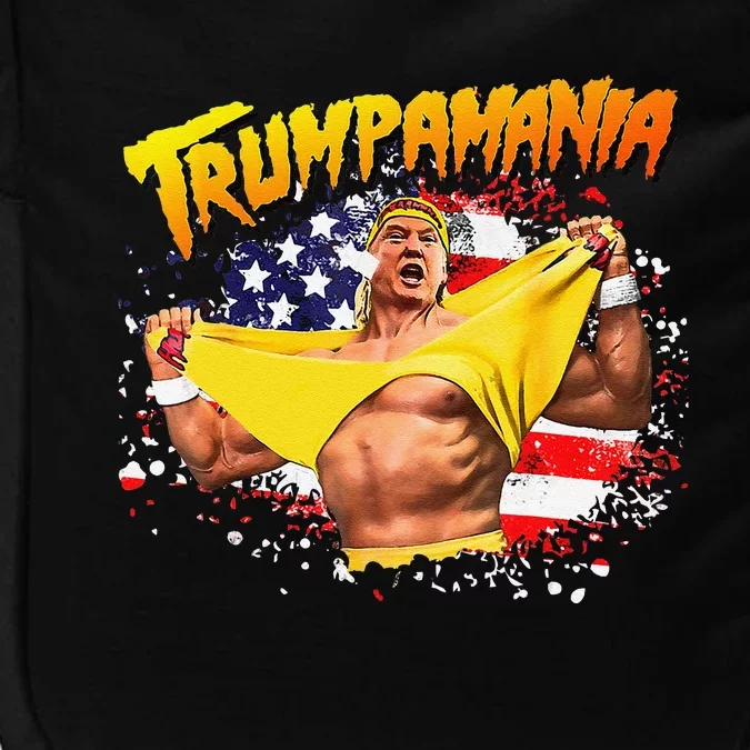 Funny Trumpmania Wrestling Meme 2024 Impact Tech Backpack