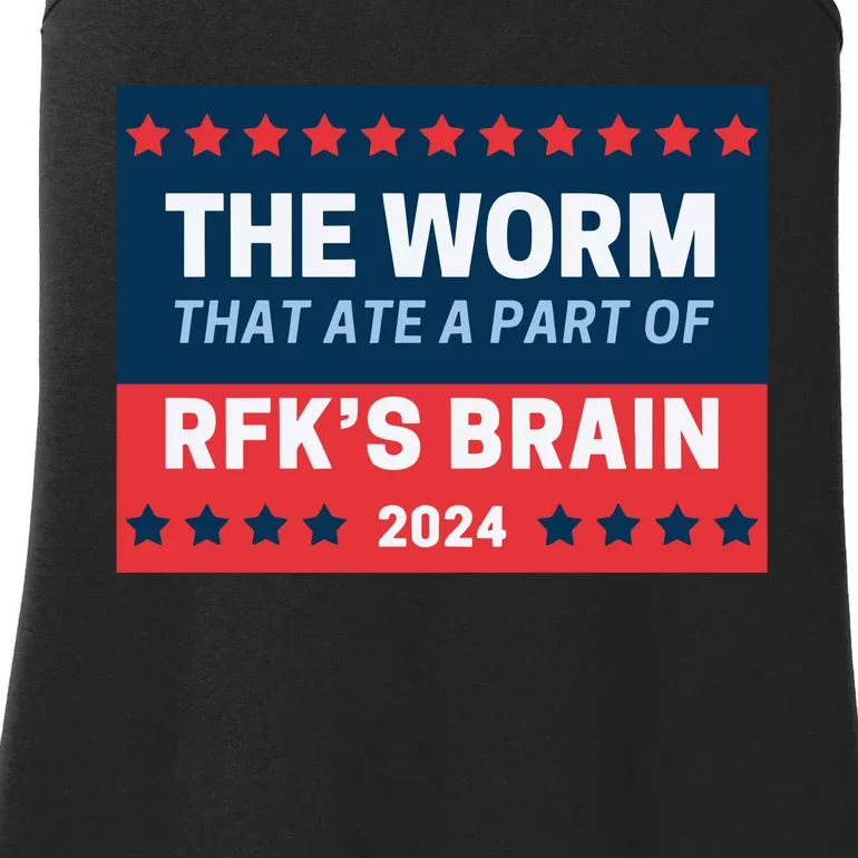 Fatstevebuscemi The Worm That Ate A Part Of RfkS Brain 2024 Ladies Essential Tank