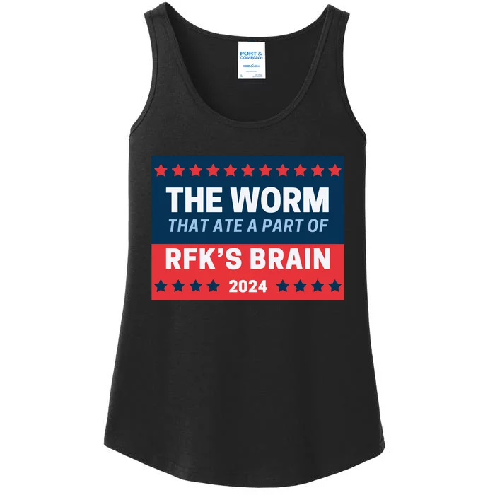 Fatstevebuscemi The Worm That Ate A Part Of RfkS Brain 2024 Ladies Essential Tank