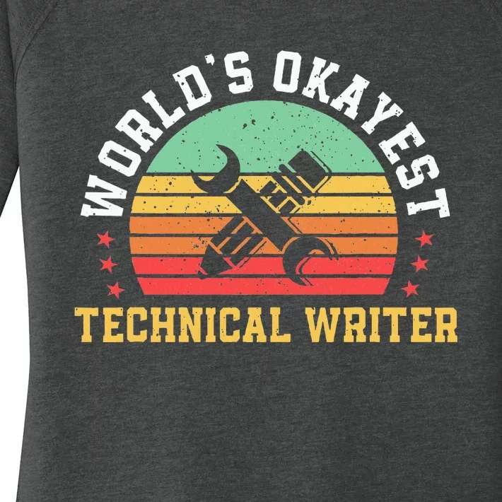 Funny Technical Writer Humor Technical Writing Services Women's Perfect Tri Tunic Long Sleeve Shirt