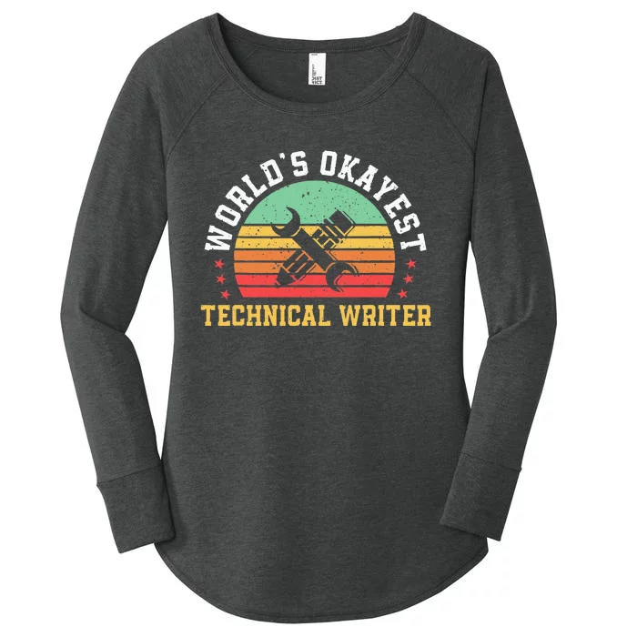 Funny Technical Writer Humor Technical Writing Services Women's Perfect Tri Tunic Long Sleeve Shirt