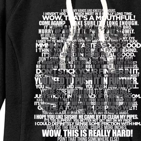 Funny Thats What She Said Women's Fleece Hoodie