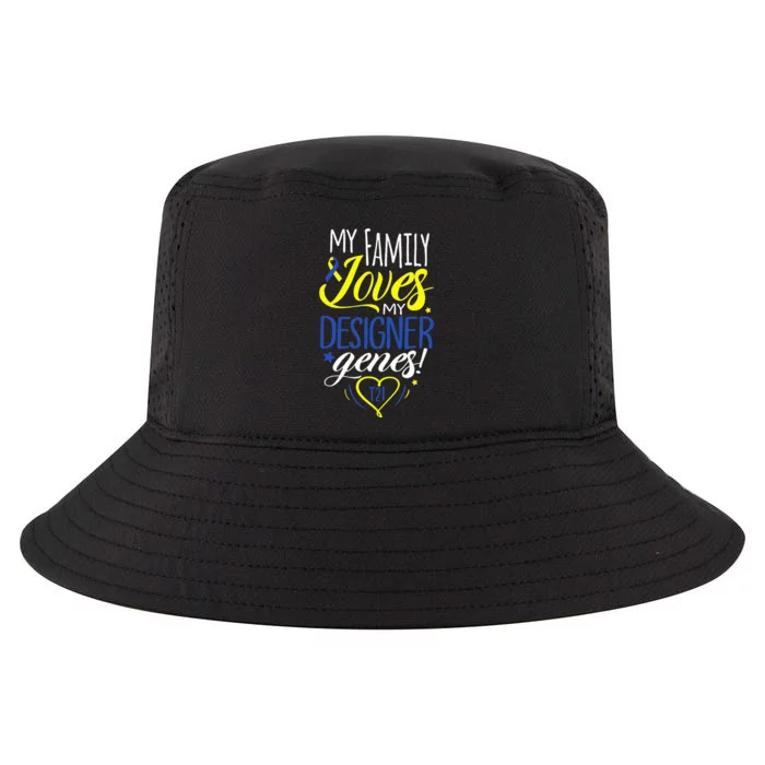 Family T21 World Down Syndrome Awareness Day Cool Comfort Performance Bucket Hat