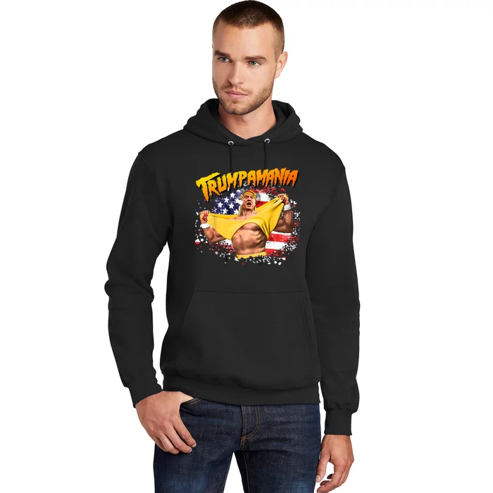 Funny Trumpmania Wrestling Meme 2024 Hoodie