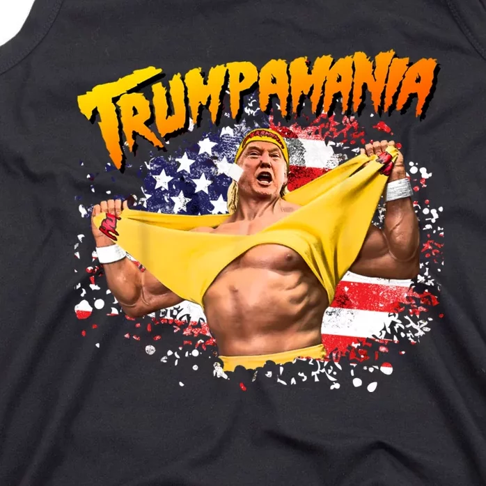 Funny Trumpmania Wrestling Meme 2024 Tank Top