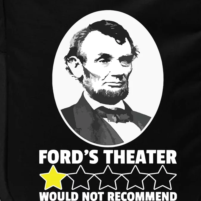 Fords Theater Would Not Recommend 1star Abraham Lincoln Impact Tech Backpack