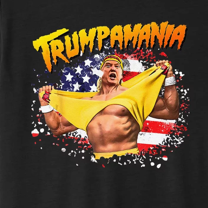 Funny Trumpmania Wrestling Meme 2024 Gift ChromaSoft Performance T-Shirt