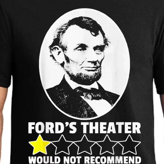 FordS Theater Would Not Recommend 1 Star Abraham Lincoln Pajama Set