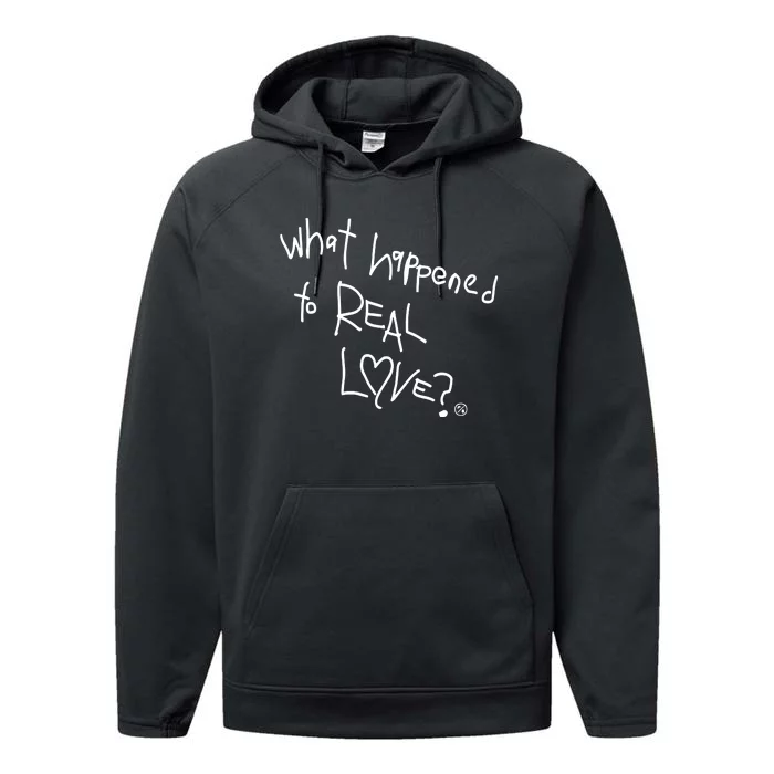 Fred Taylor What Happened To Real Love Performance Fleece Hoodie