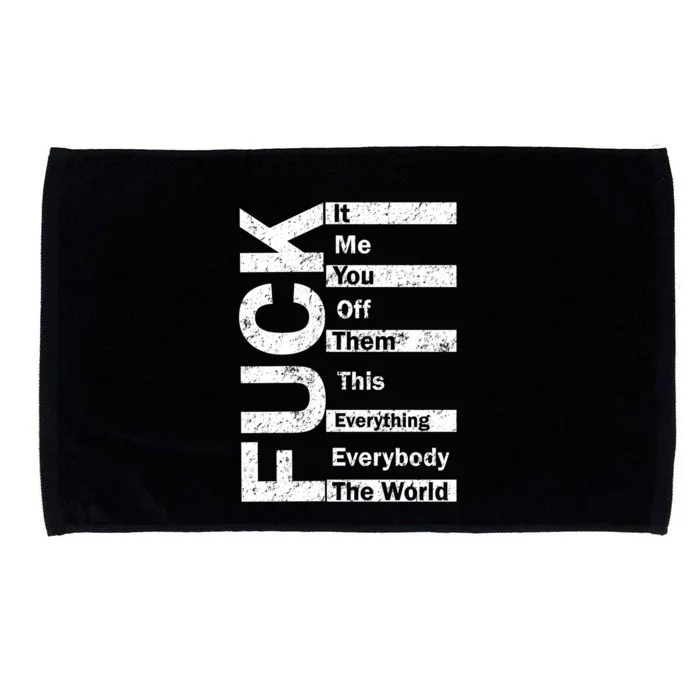 F The World Microfiber Hand Towel