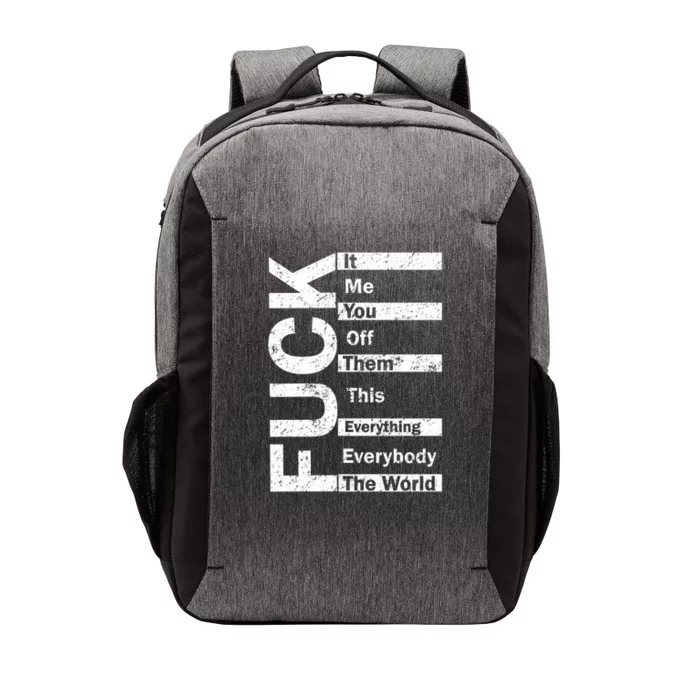 F The World Vector Backpack