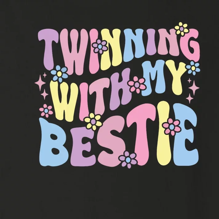 Friends Twinning With My Bestie Spirit Week Girl Toddler Long Sleeve Shirt