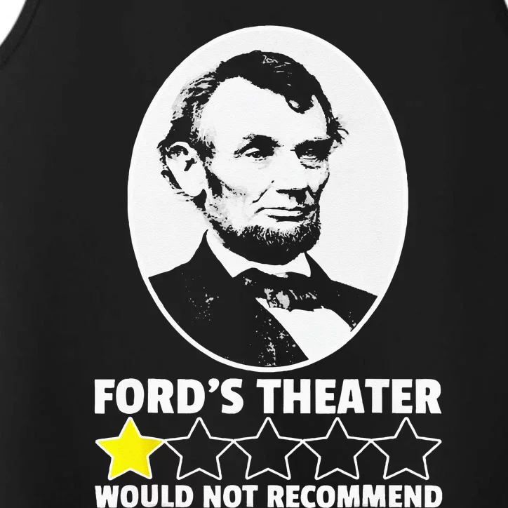 Ford's Theater Would Not Recommend 1Star Abraham Lincoln Performance Tank