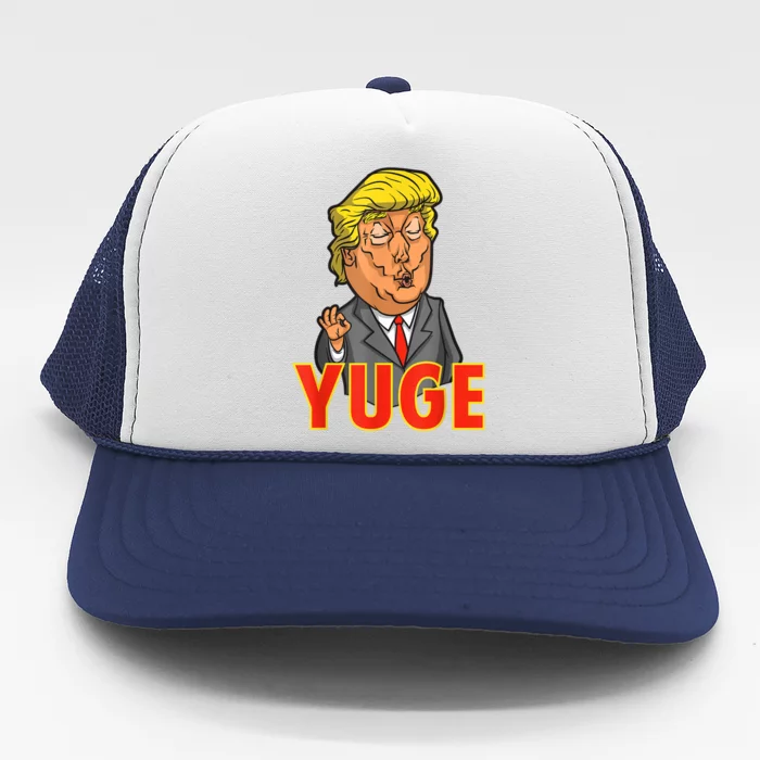 Funny Trump Yuge Comedy Novelty Political Satire Trucker Hat