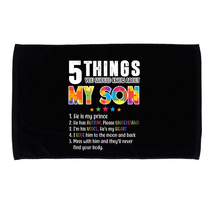 Five Things You Should Know About My Son Autism Microfiber Hand Towel