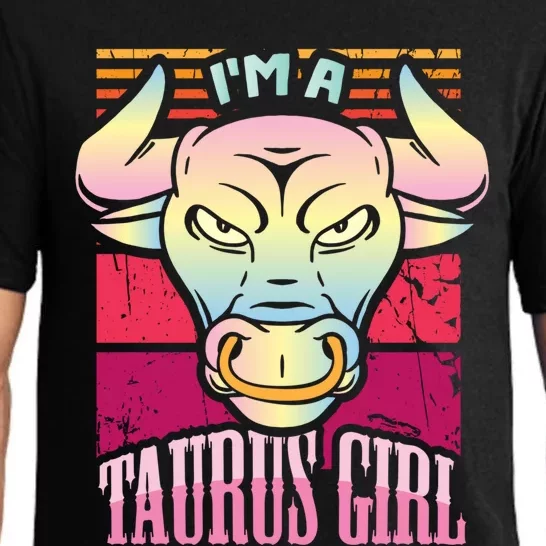 Funny Taurus Zodiac Sign Horoscope Astrology Cool Gift Pajama Set