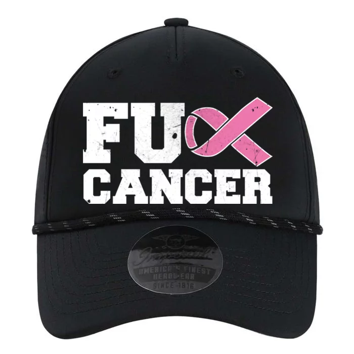 FU Cancer Funny Breast Cancer Awareness Performance The Dyno Cap