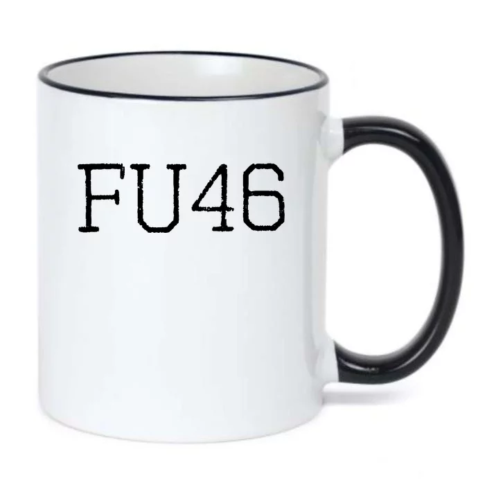 FU46 Anti Joe Biden Black Color Changing Mug