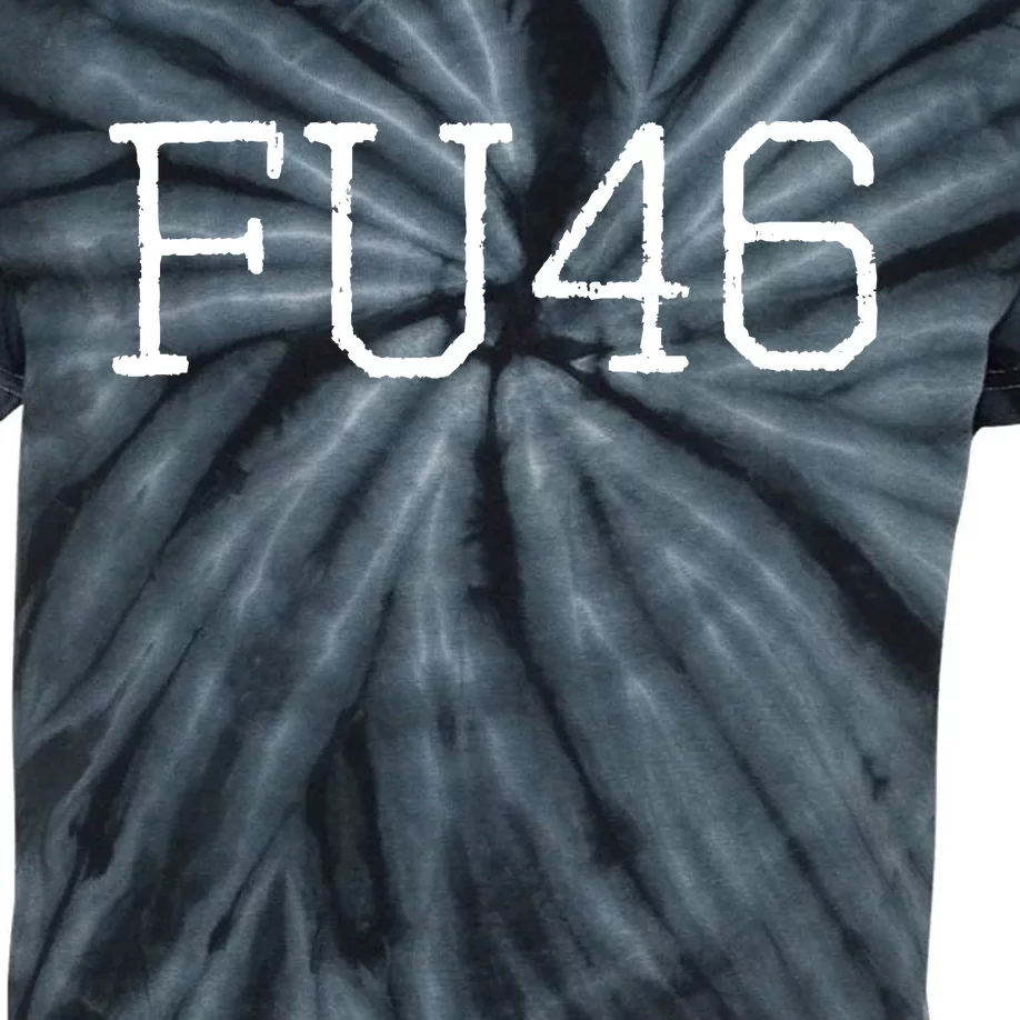 FU46 Anti Joe Biden Kids Tie-Dye T-Shirt