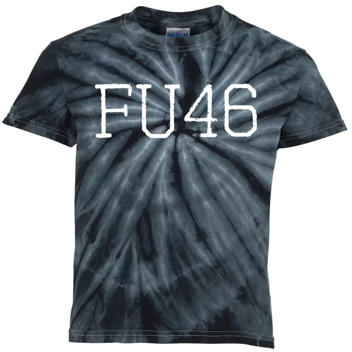 FU46 Anti Joe Biden Kids Tie-Dye T-Shirt