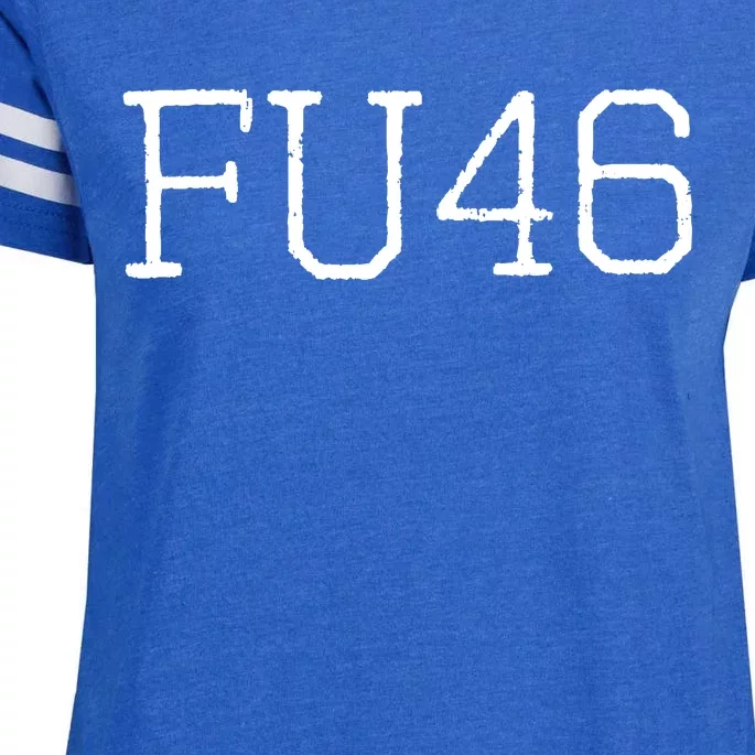 FU46 Anti Joe Biden Enza Ladies Jersey Football T-Shirt