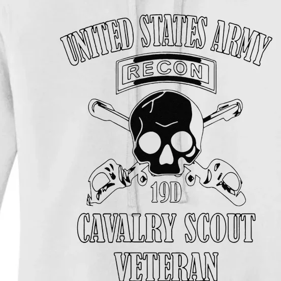 Funny U.S. Army Cavalry Scout Veteran Women's Pullover Hoodie