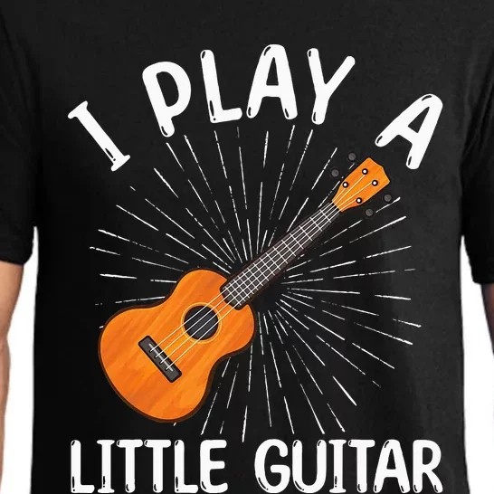 Funny Ukulele Art For Guitar Ukulele Player Pajama Set