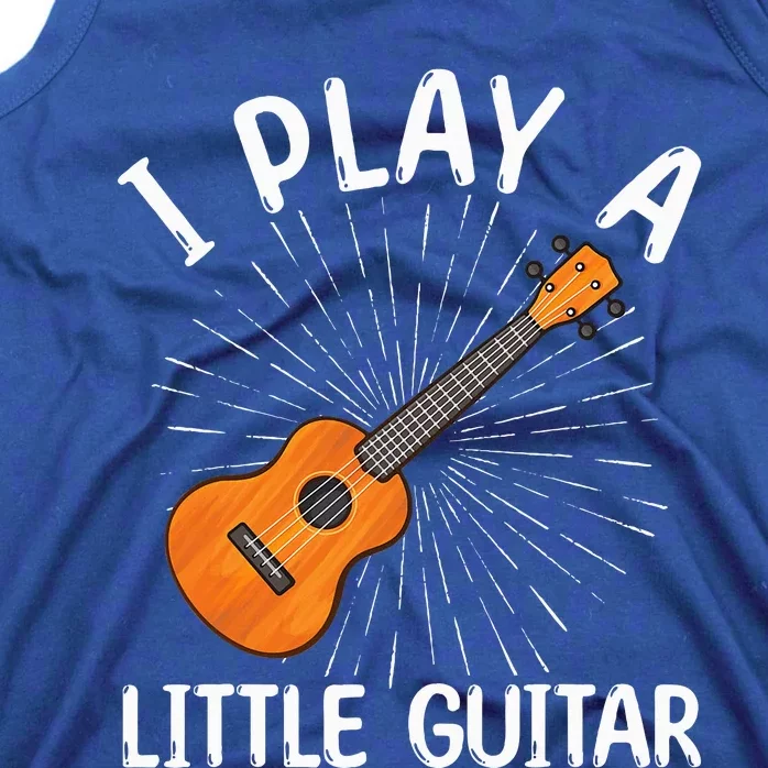 Funny Ukulele Art For Guitar Ukulele Player Tank Top