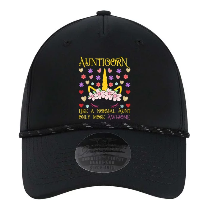 Floral Unicorn Aunt Aunticorn Gift Aunty Best Auntie Ever Meaningful Gift Performance The Dyno Cap