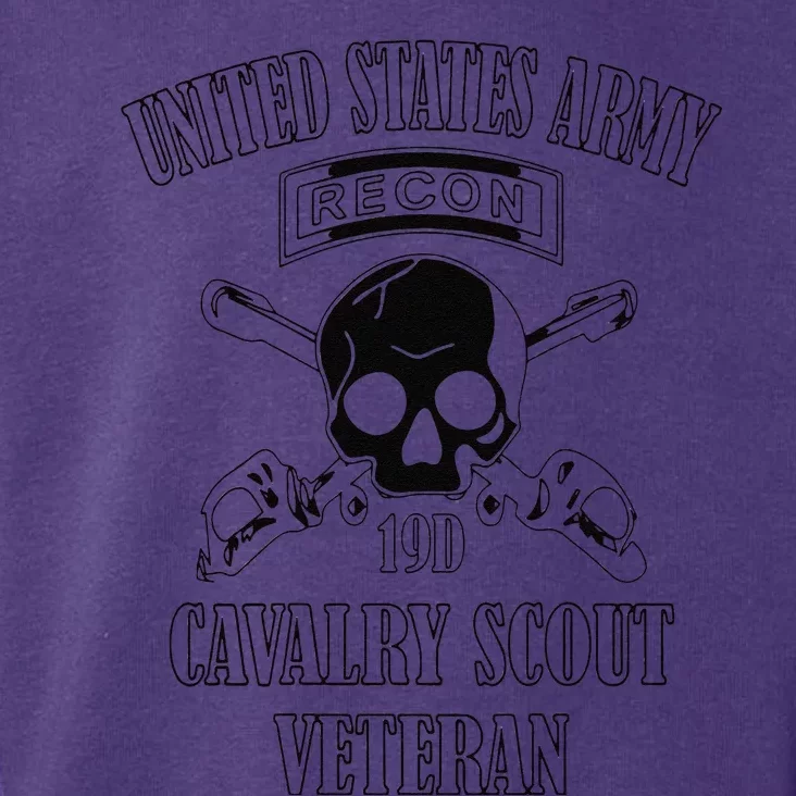 Funny U.S. Army Cavalry Scout Veteran Toddler Hoodie