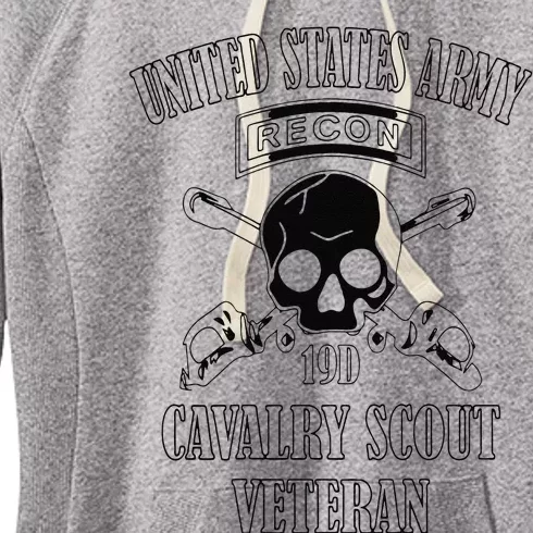 Funny U.S. Army Cavalry Scout Veteran Women's Fleece Hoodie