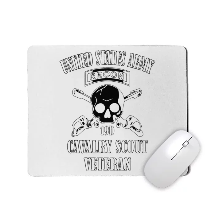 Funny U.S. Army Cavalry Scout Veteran Mousepad