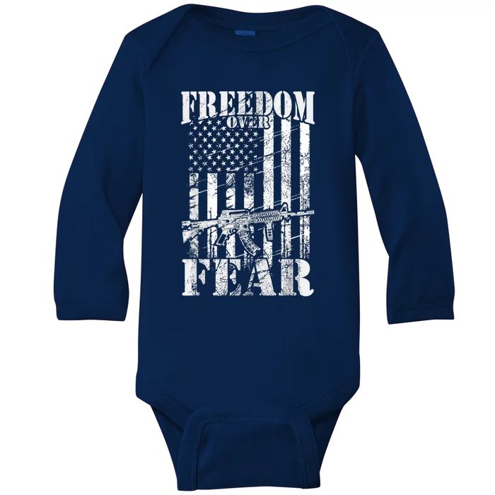 Freedom, USA, America, Constitution,United States Of America Baby Long Sleeve Bodysuit