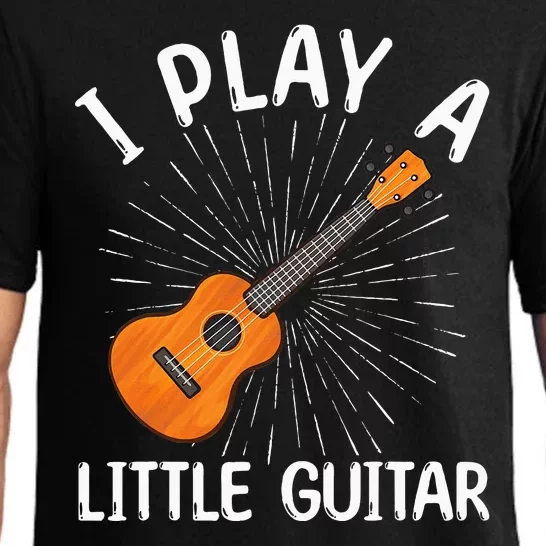 Funny Ukulele Art Guitar Ukulele Player Pajama Set