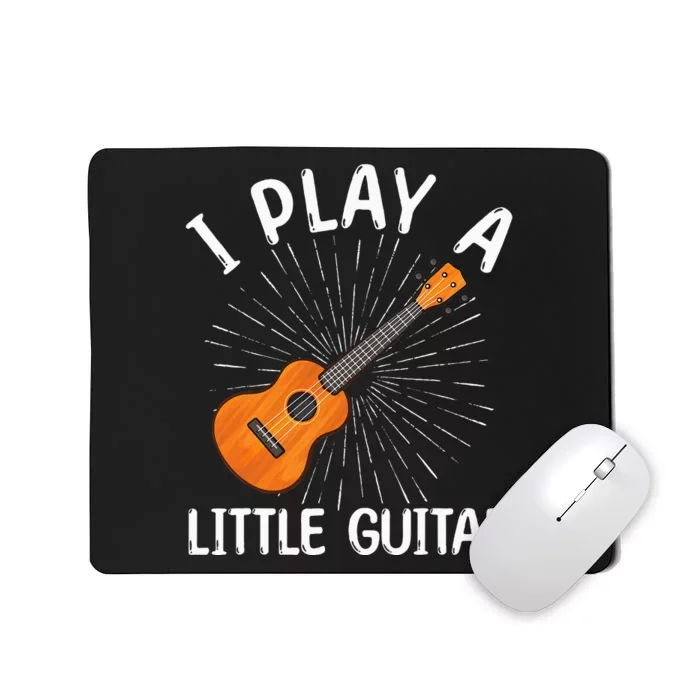 Funny Ukulele Art Guitar Ukulele Player Mousepad