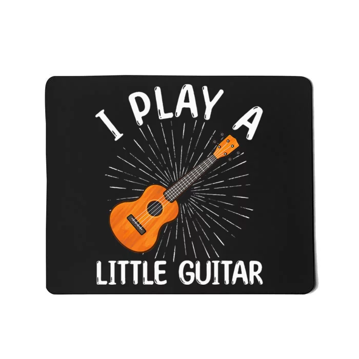 Funny Ukulele Art Guitar Ukulele Player Mousepad