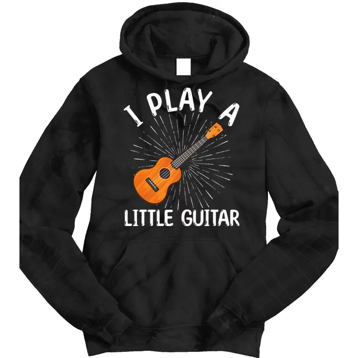 Funny Ukulele Art Guitar Ukulele Player Tie Dye Hoodie