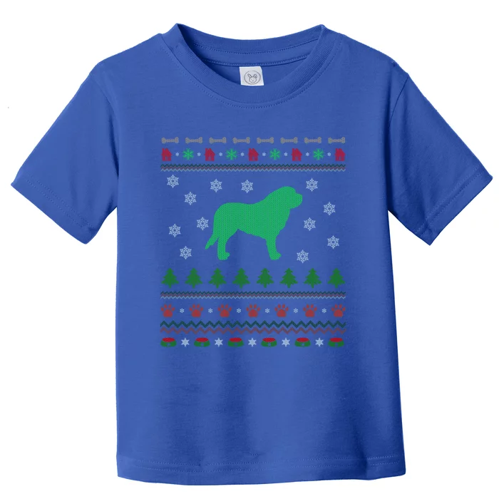 Funny Ugly Bulldog Dog Xmas Gift Bulldog Christmas Gift Toddler T-Shirt