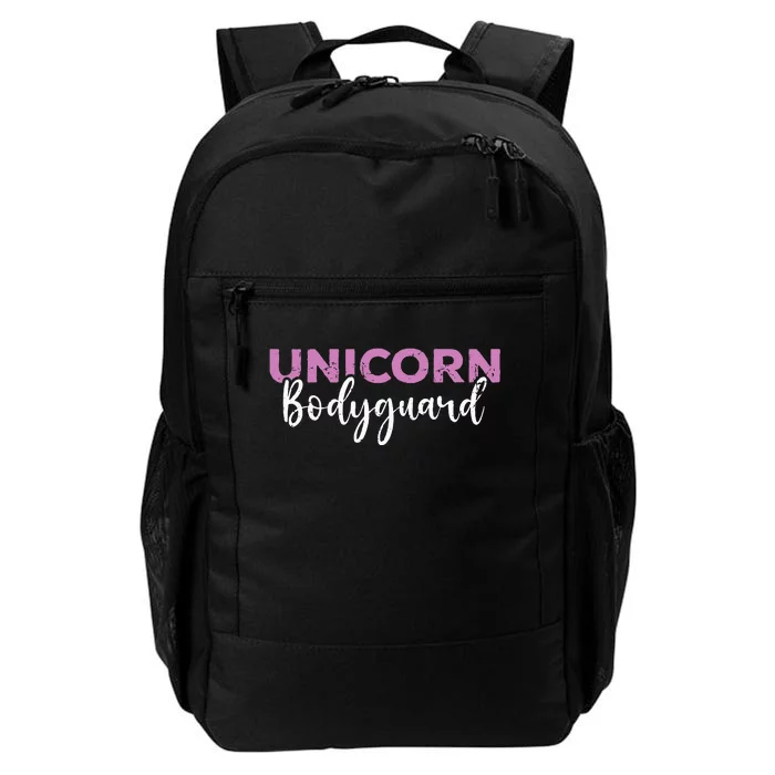 Funny Unicorn Bodyguard Unicorn Security Daily Commute Backpack