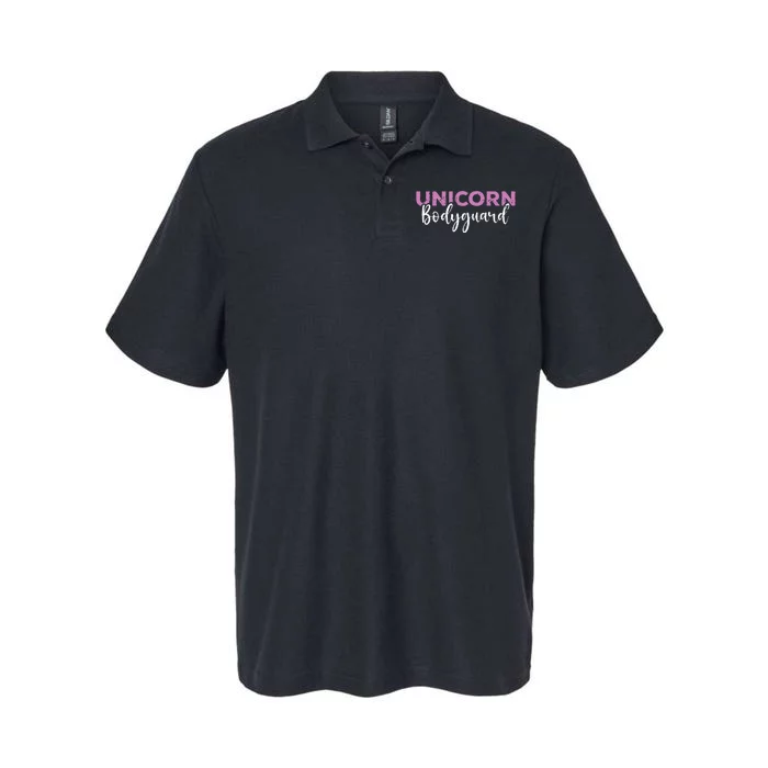 Funny Unicorn Bodyguard Unicorn Security Softstyle Adult Sport Polo