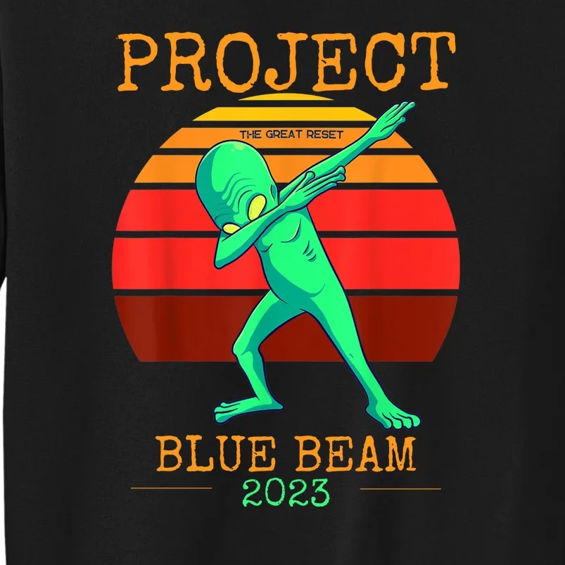 Funny UFO Balloon China Alien Project Blue Beam Tall Sweatshirt