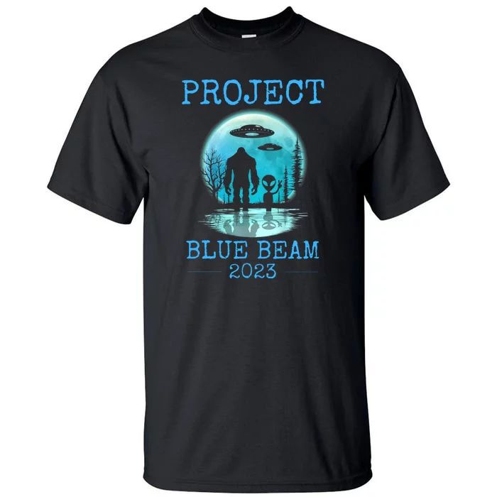 Funny UFO Balloon China Alien Project Blue Beam Tall T-Shirt