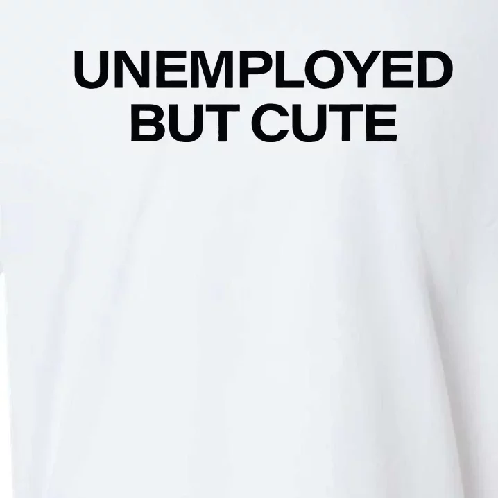 Funny Unemployed But Cute Sueded Cloud Jersey T-Shirt