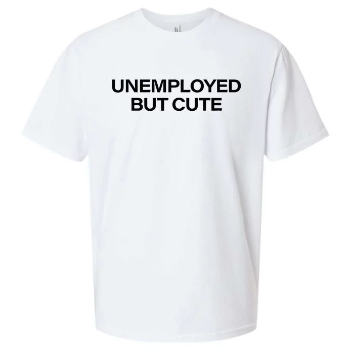 Funny Unemployed But Cute Sueded Cloud Jersey T-Shirt