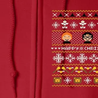 Funny Ugly Christmas Full Zip Hoodie