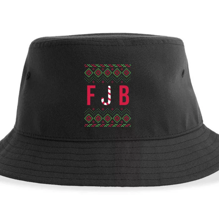 FJB Ugly Christmas Sweater Sustainable Bucket Hat