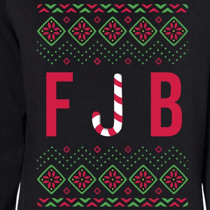 FJB Ugly Christmas Sweater Womens California Wash Sweatshirt