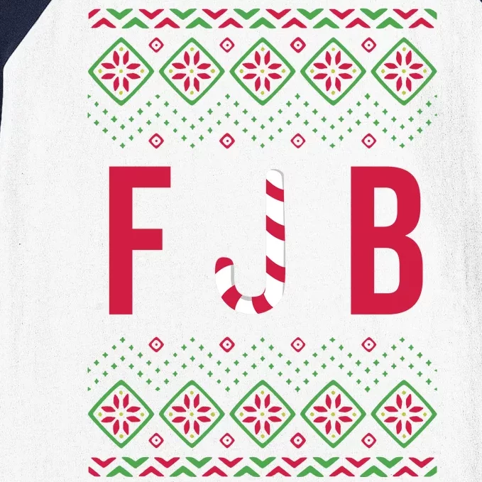 FJB Ugly Christmas Sweater Baseball Sleeve Shirt